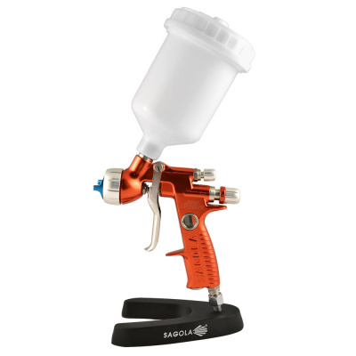SAGOLA 4600 DIGITAL AQUA краскопульт с электронным манометром 1,2